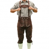 Men Kniebund Lederhosen